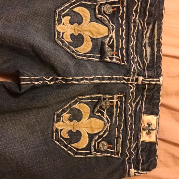 Laguna Beach Jeans with thick white stitching - Picture 5 of 5